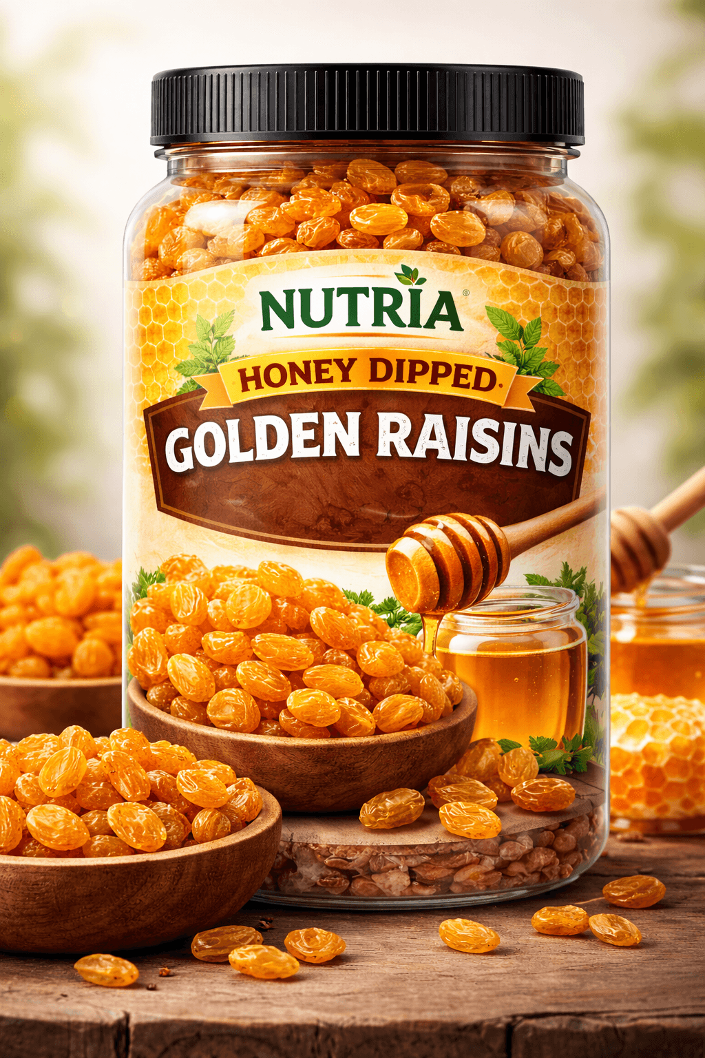 Honey Dipped Golden Raisins
